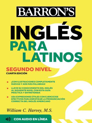 cover image of Ingles Para Latinos, Level 2 + Online Audio